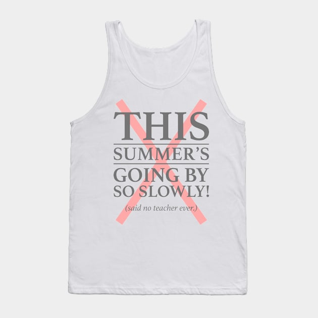 Slow Summer Tank Top by veerkun